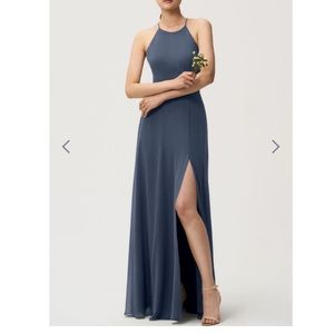 Jenny Yoo Kayla Dress in Evening blue